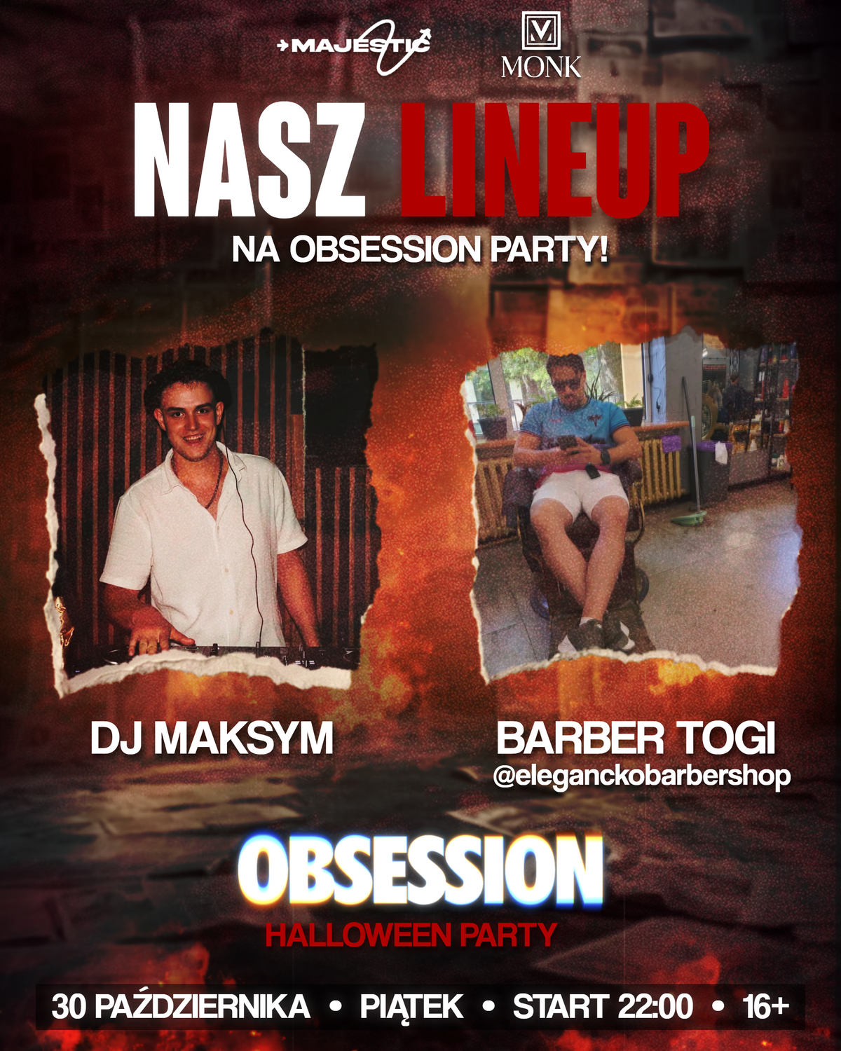🩸 OBSESSION PARTY 🔪 | Płock 30.10.2026