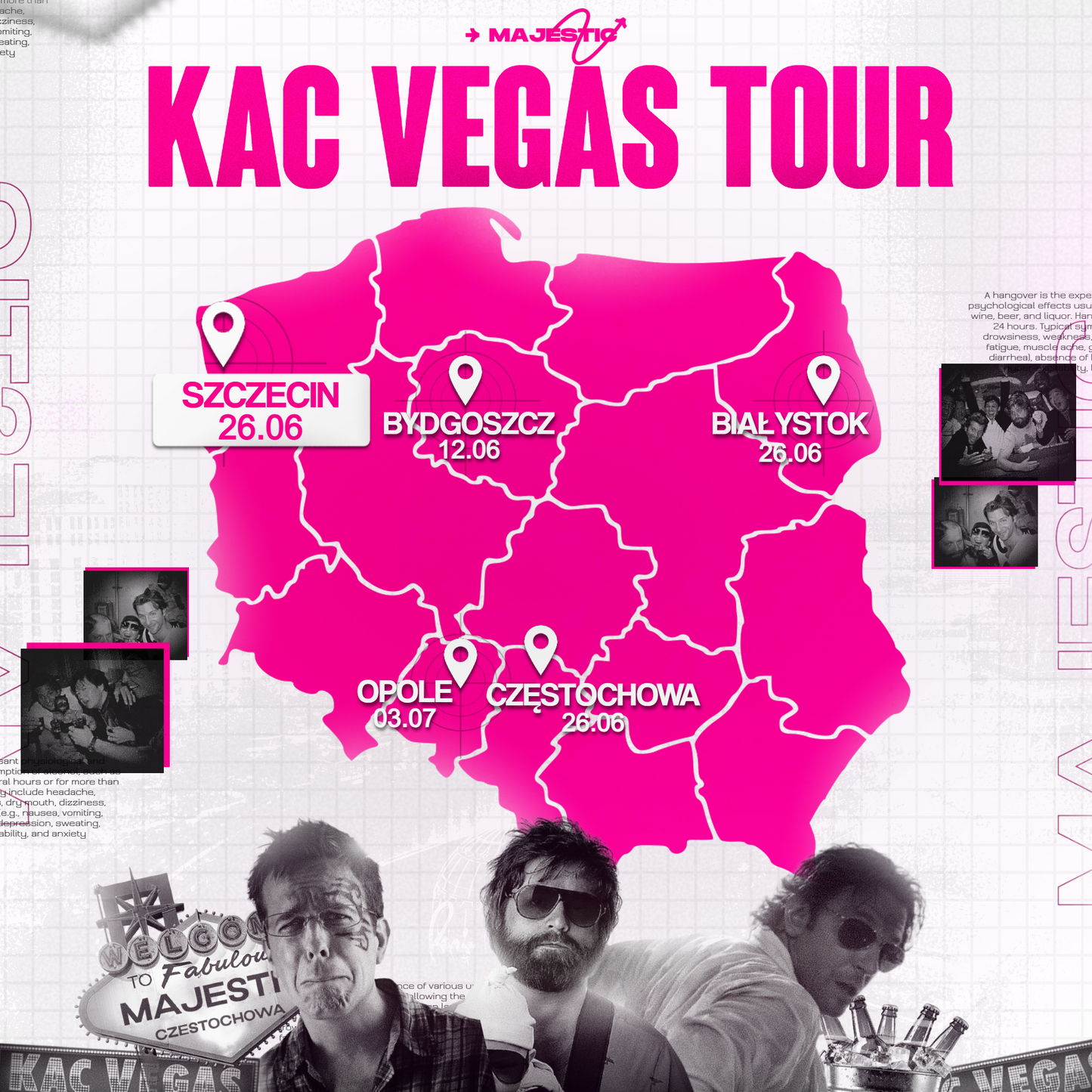🍹KAC VEGAS rozpoczęcie wakacji - Szczecin NOX Club🥂| 1 Pula
