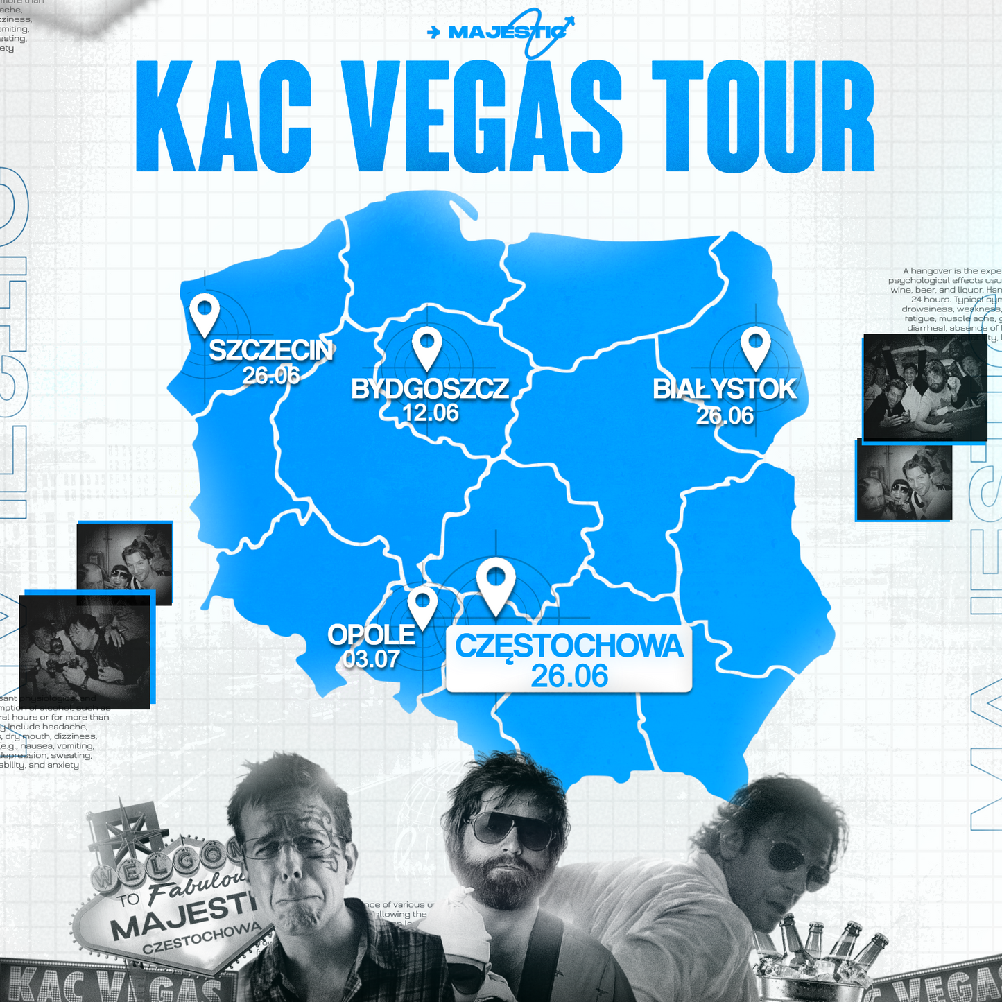 🍹KAC VEGAS rozpoczęcie wakacji - Częstochowa🥂| 1 Pula