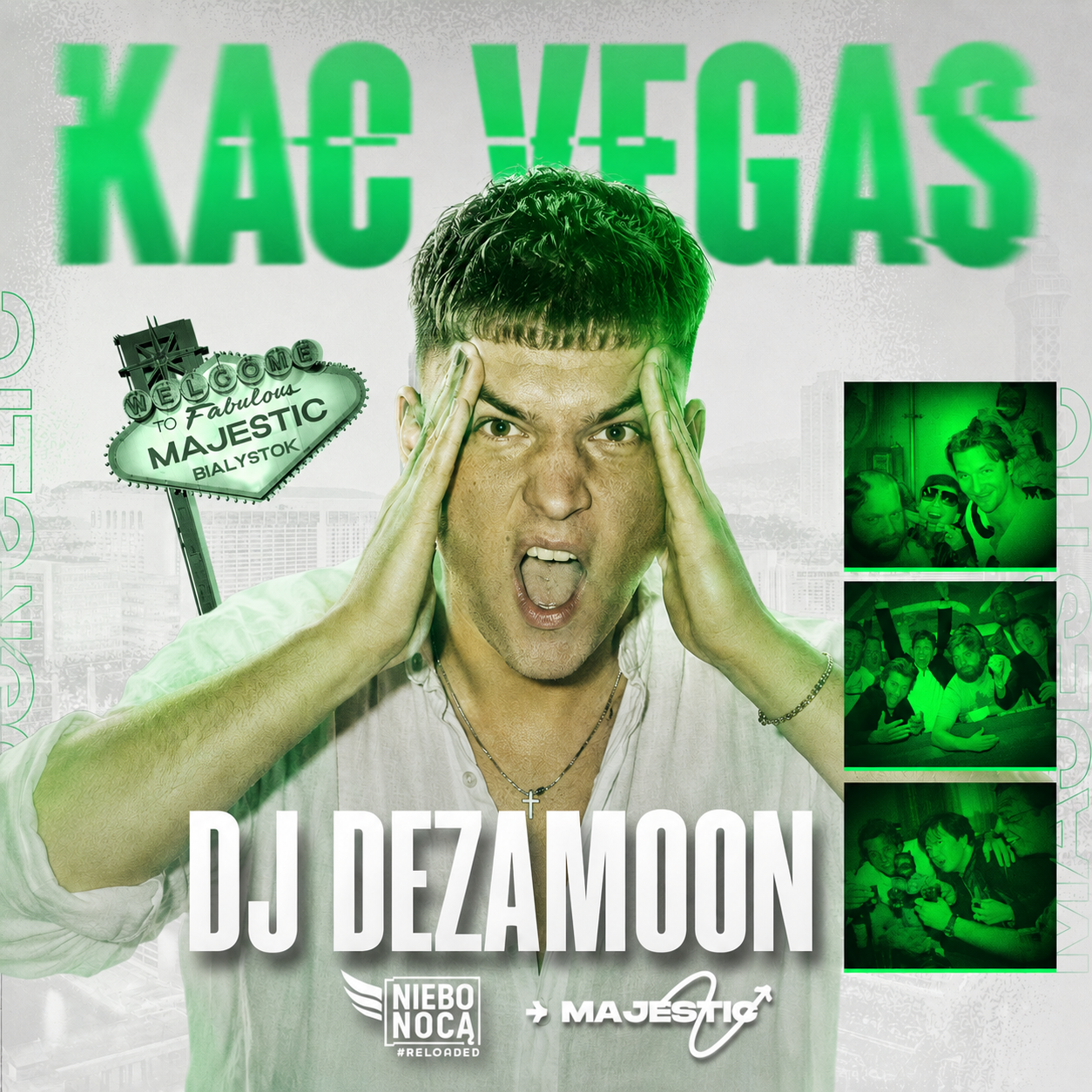 🍹KAC VEGAS rozpoczęcie wakacji - Białystok Niebo Nocą🥂| 1 Pula