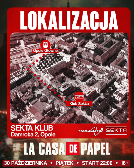 🩸 LA CASA DE PAPEL HALLOWEEN 🔪 | Opole 30.10.2026