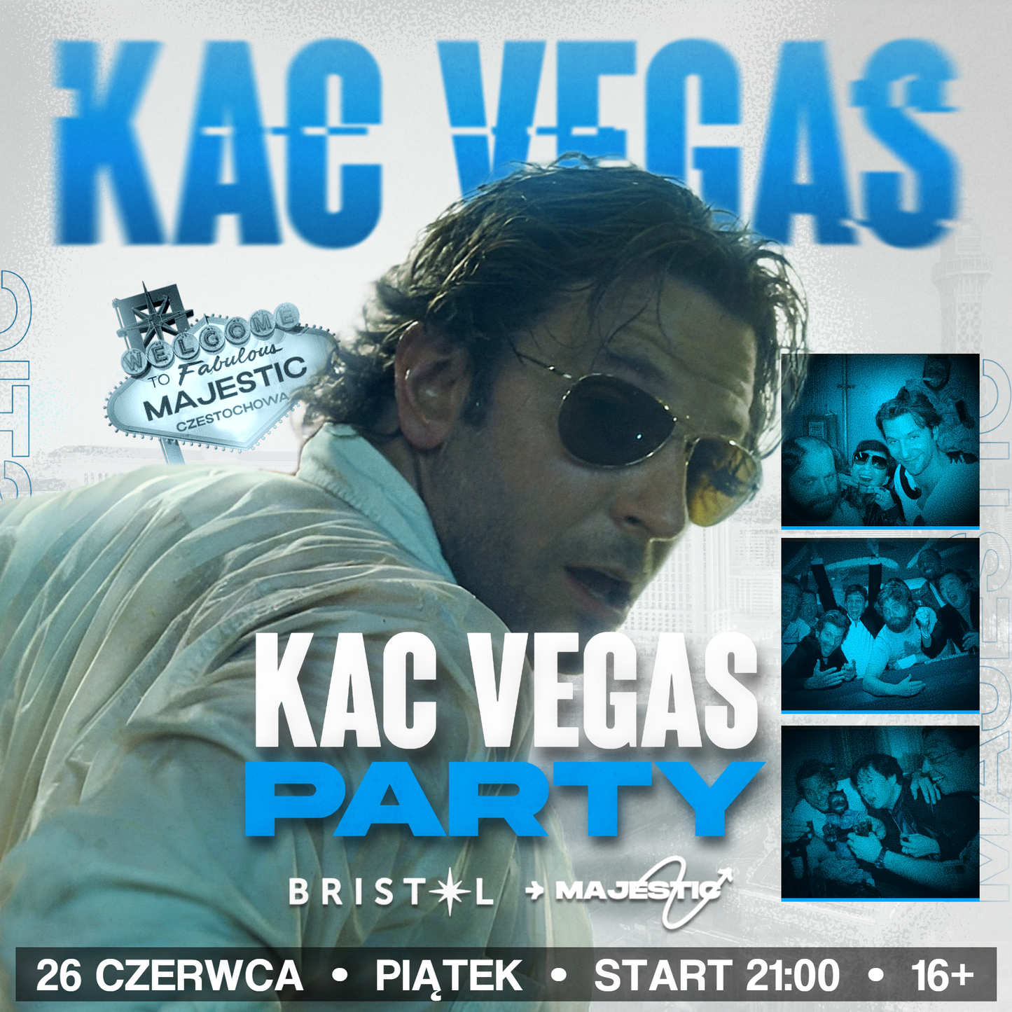 🍹KAC VEGAS rozpoczęcie wakacji - Częstochowa🥂| 1 Pula