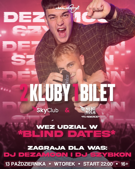 TINDER PARTY Z KONCERTEM MAJKIEGO! | 13.10.2026 III PULA